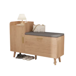 Armoire à chaussures moderne étroite avec abattants et 1 porte - Elior Edition - Variante #3538