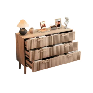 Commode en bois style minimaliste avec tiroirs multifonctionnelle - Sia Nest - Photo 1