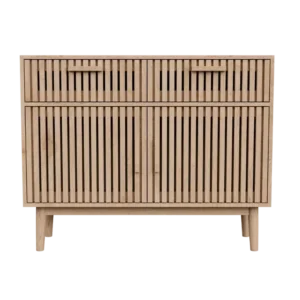 Commode style campagnard couleur bois 4 ou 6 tiroirs - Kylan One - Variante #2812