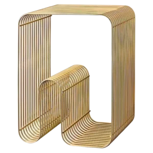 Étagère métal style scandinave pour magazines et bureau - Loris Oak - Photo 1